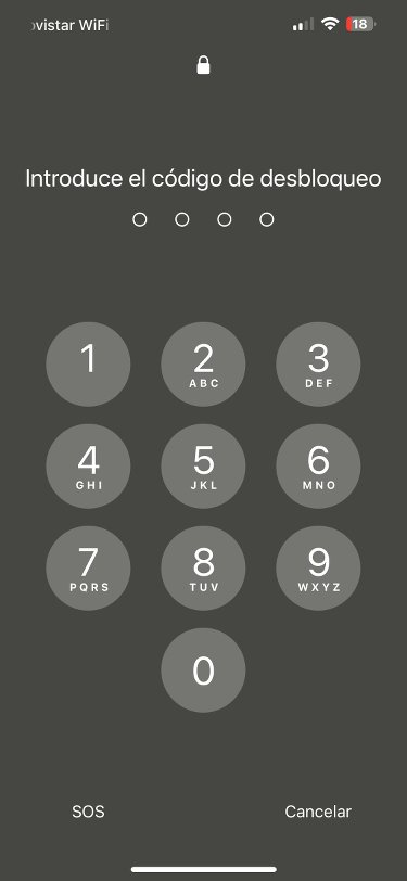 Desbloqueo numérico Desbloqueo numérico