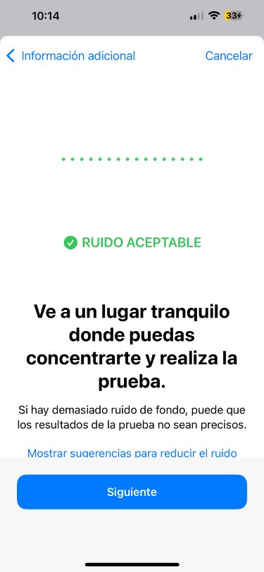 Entorno para la audiometría Entorno para la audiometría