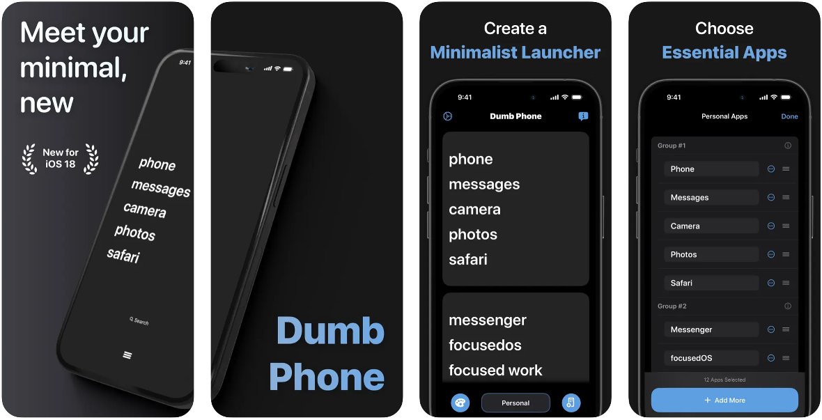 App minimalista para reducir el uso del móvil App minimalista para reducir el uso del móvil