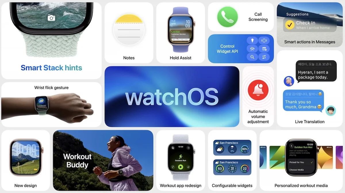 Novedades de WatchOS 26 Novedades de WatchOS 26