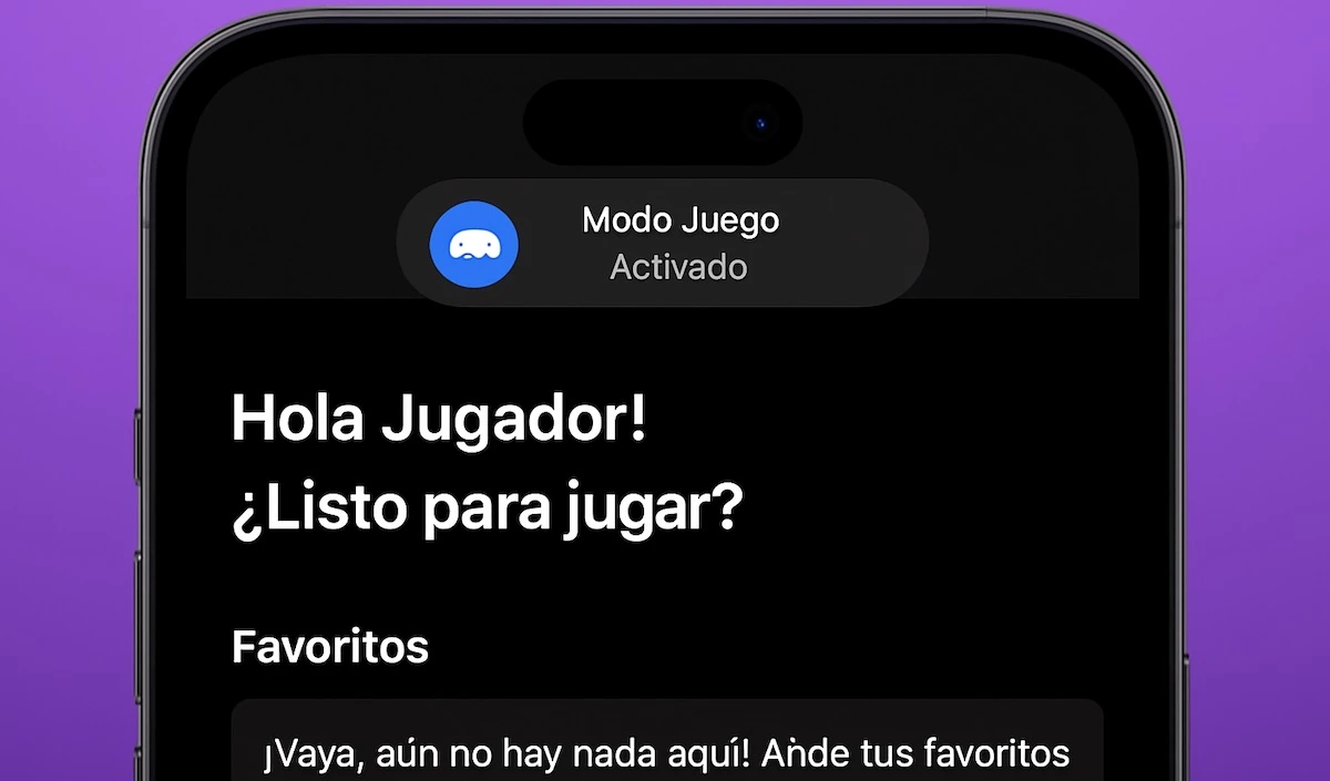 Desactivar notificación del Modo Juego Desactivar notificación del Modo Juego