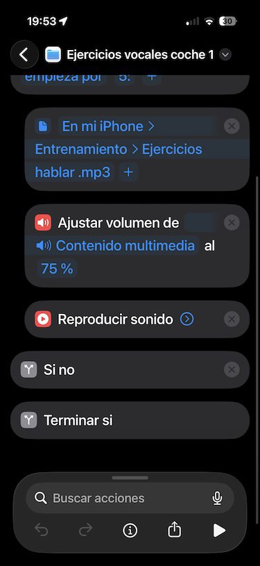 Condiciones del atajo para estudiar en el coche Condiciones del atajo para estudiar en el coche