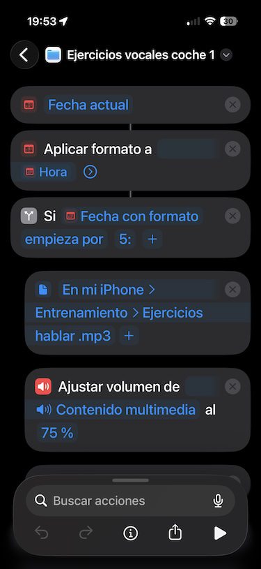 Atajo desde el principio Atajo desde el principio