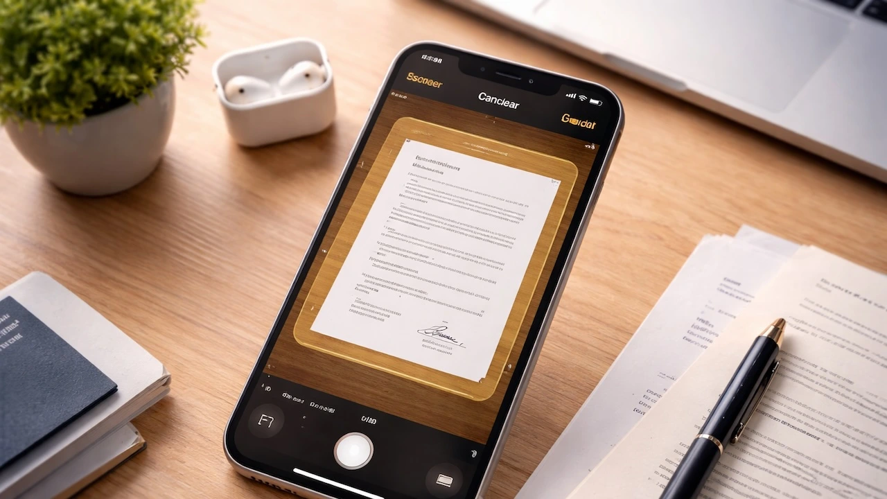 Escanear documentos con iPhone