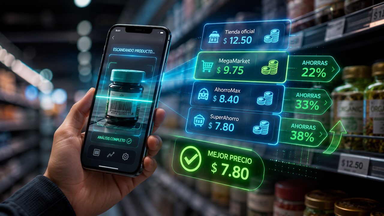 Comparadores de precios con cámara para iPhone